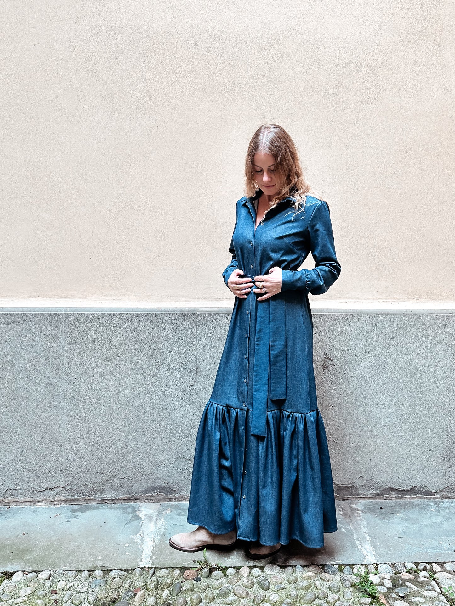 Abito Cassiopea in jeans di cotone