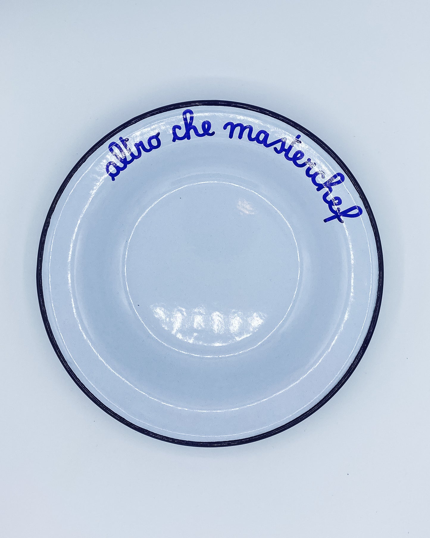 Piatto Smaltato - ALTRO CHE MASTERCHEF