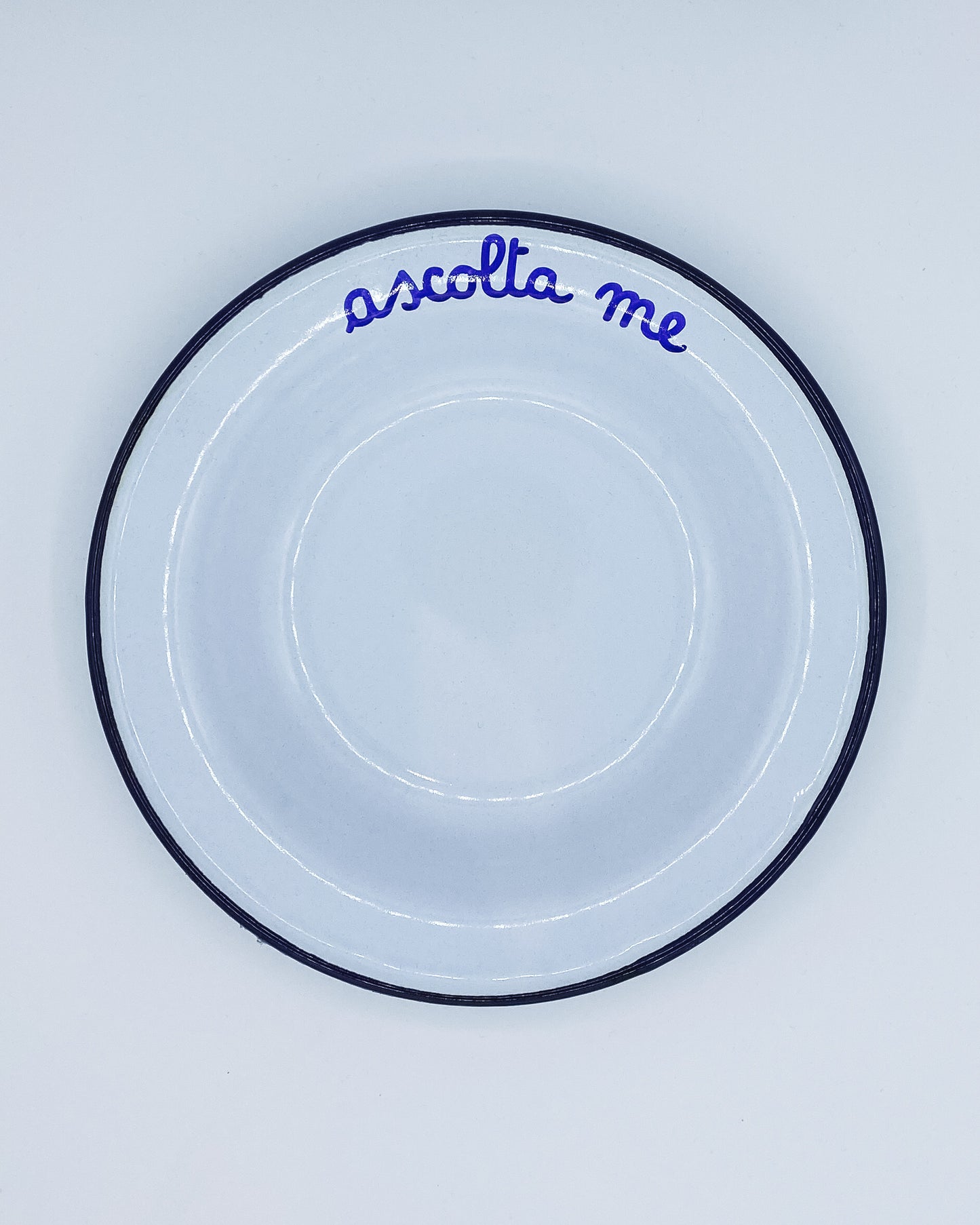 Piatto Smaltato - ASCOLTA ME