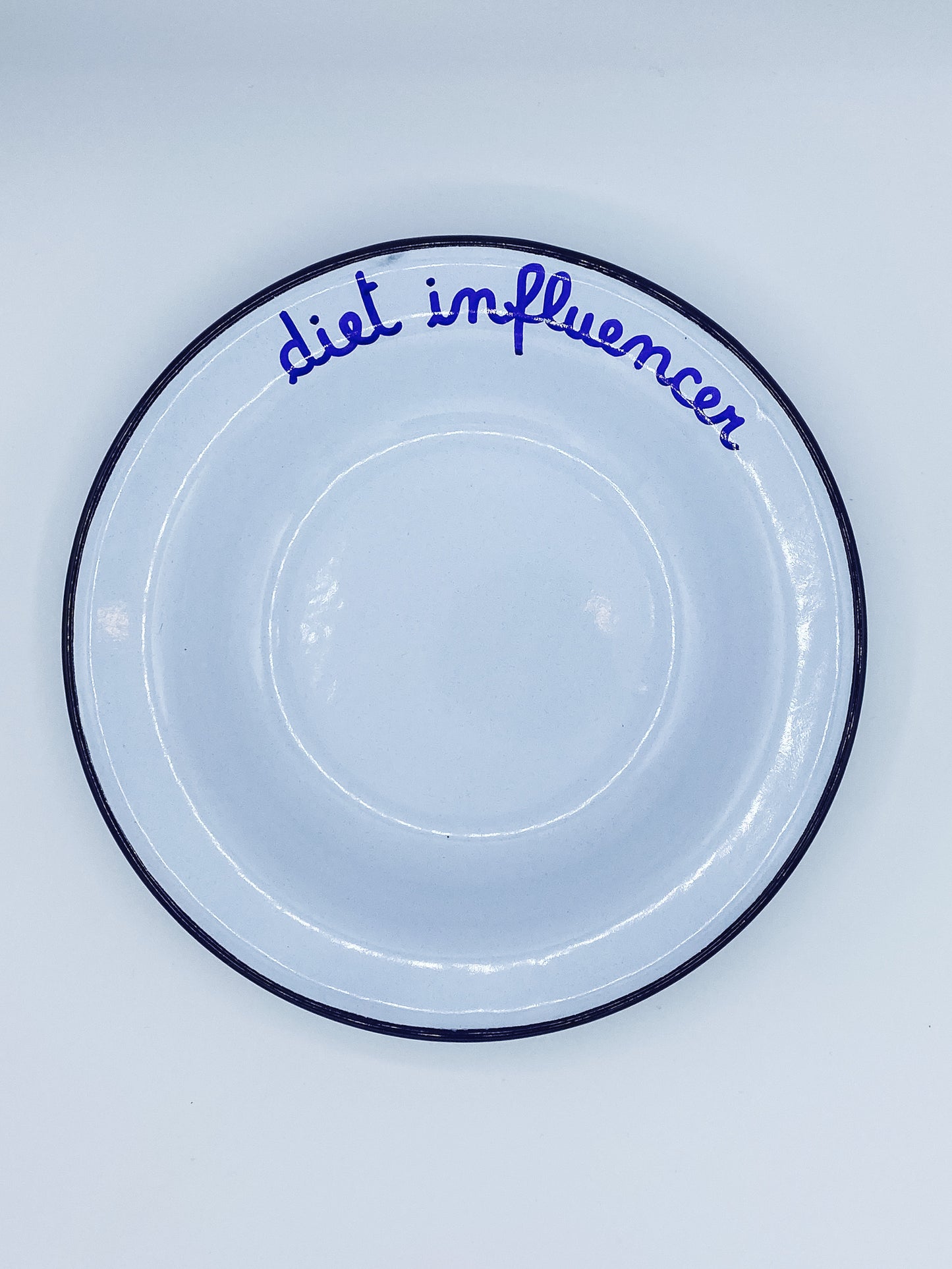 Piatto Smaltato - DIET INFLUENCER