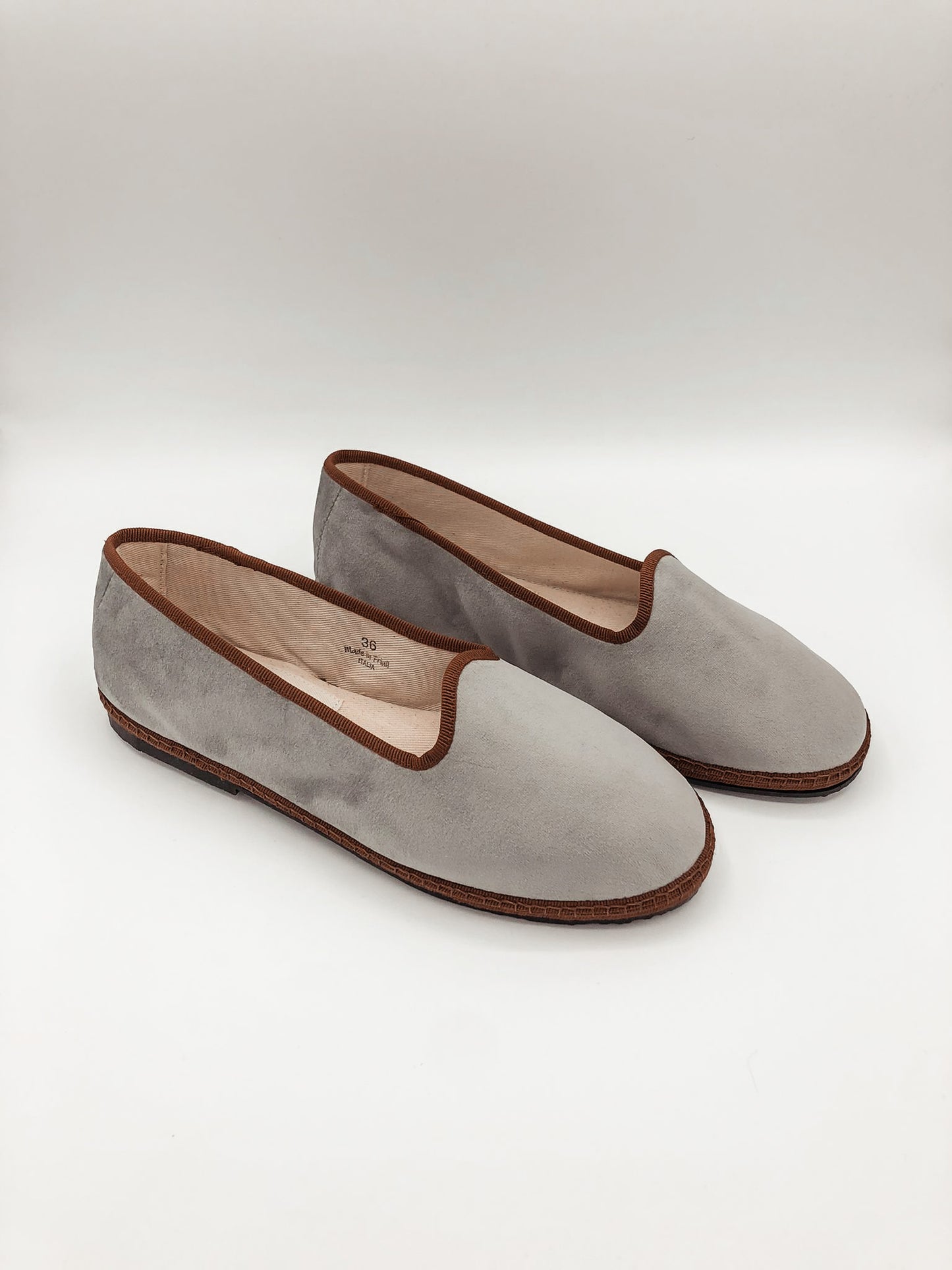 Pantofolina - Friulana col Grigio Taupe